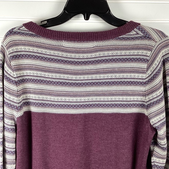 Woolrich Long Sleeve Knit Henley 1/4 Button Pullover Shirt Women's Size Large - Picture 5 of 8